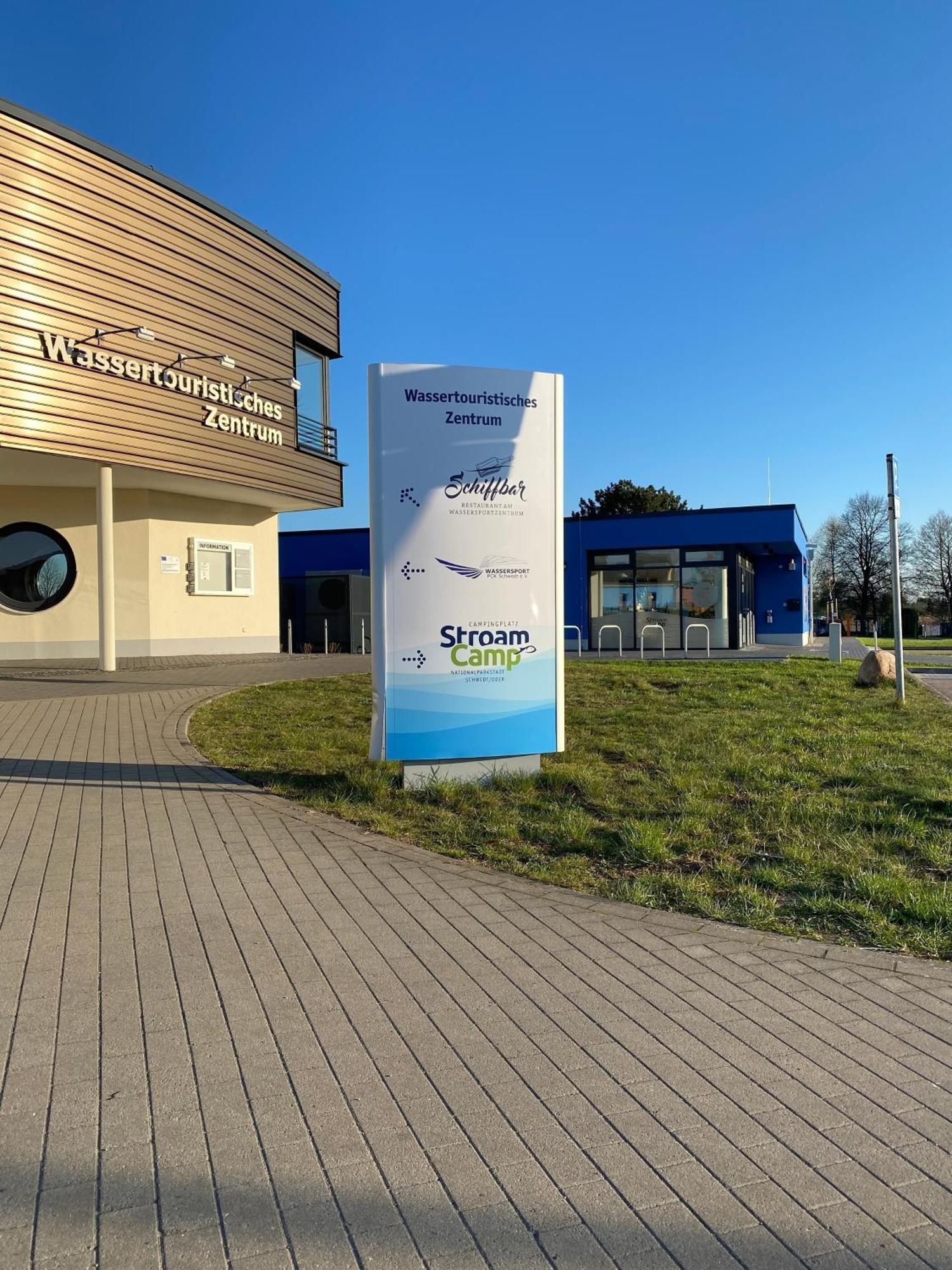 Appartamento Stroamcamp Schwedt an der Oder Esterno foto